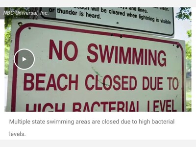 Gardner lake - no swimming 